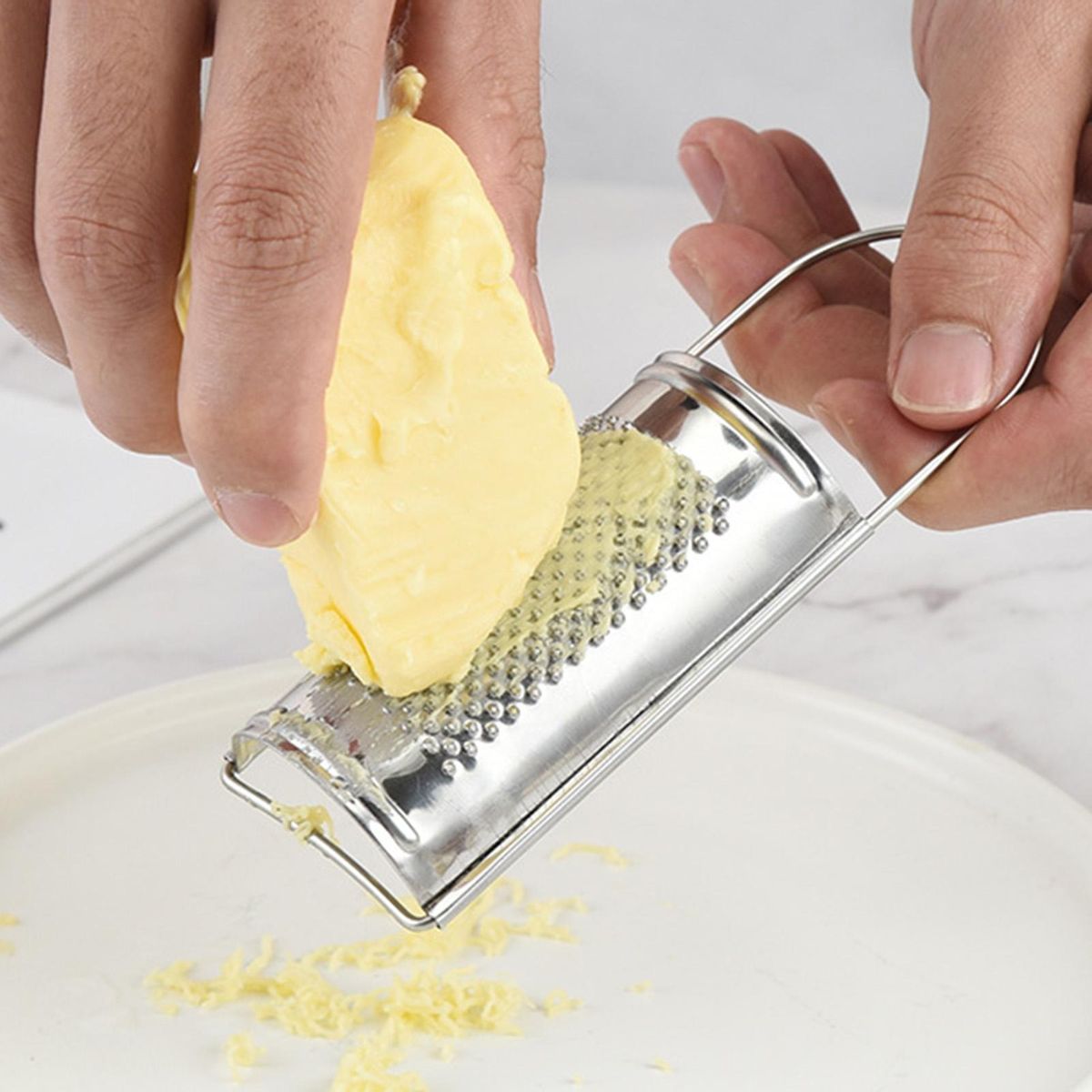 Sharp Cutting Edge Grater Versatile Stainless Steel Grater for Melon Stainless Steel