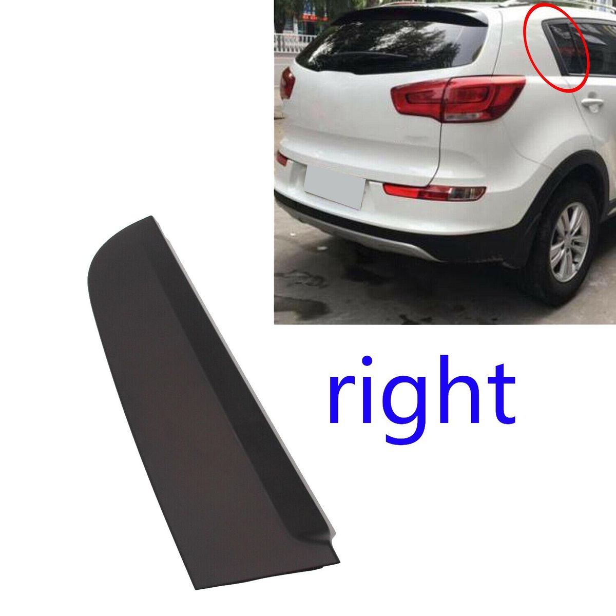 C Pillar Garnish Door Rear RH for 2011-2016 83280-3W000 832803W000