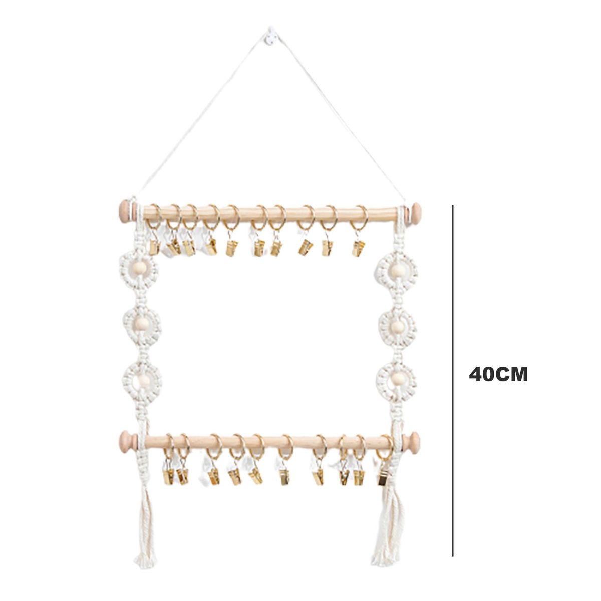 Claw Clip Holder Wall Mounted Hair Clip Organizer