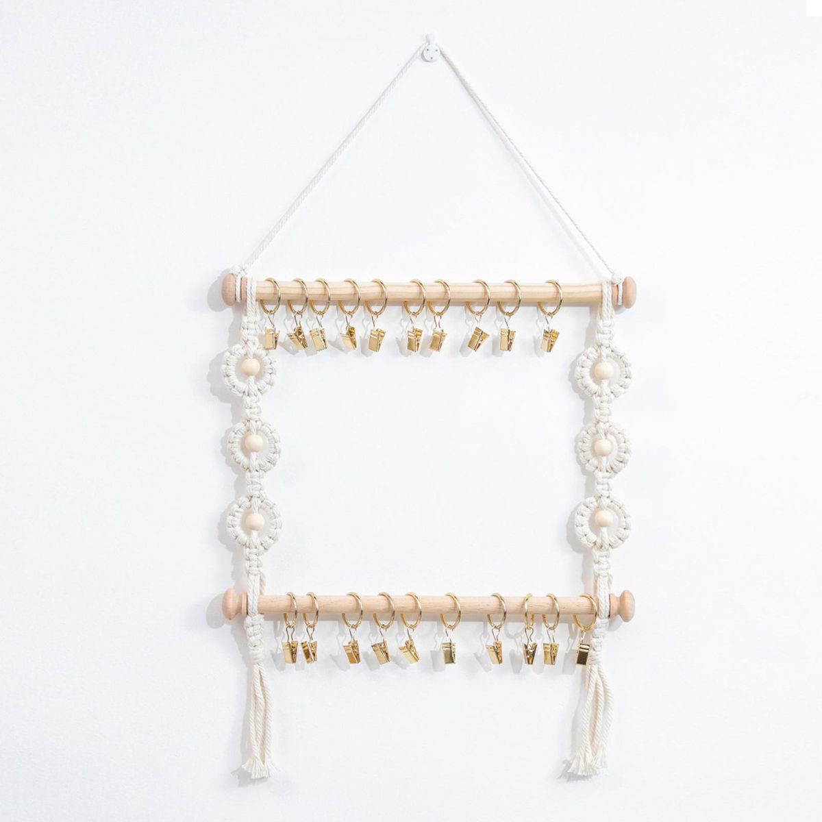 Claw Clip Holder Wall Mounted Hair Clip Organizer