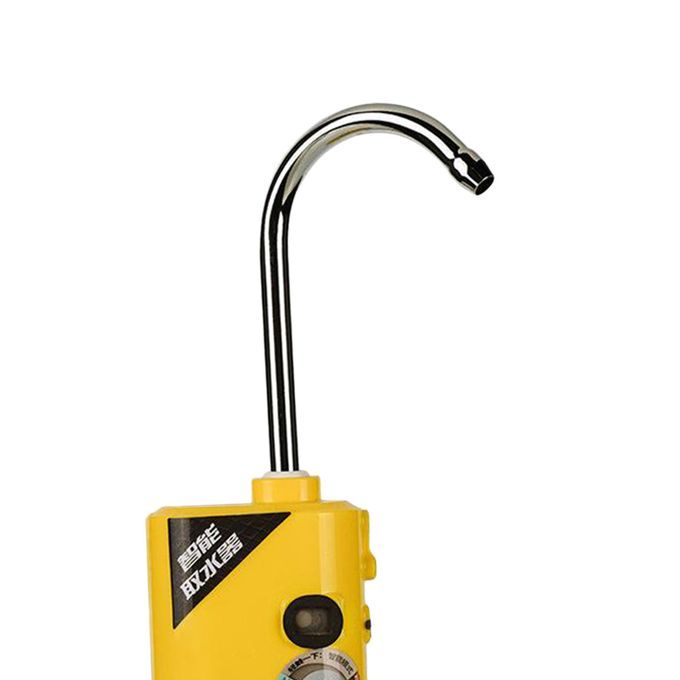LED Portable Induction Water Absorber Rechargeable Oxygen Pump Yellow