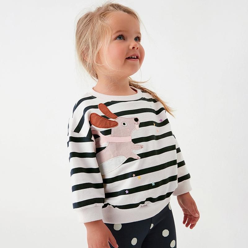 2023 Girls' Sweat Set Autumn Long Sleeve Children's Set European and American Cute