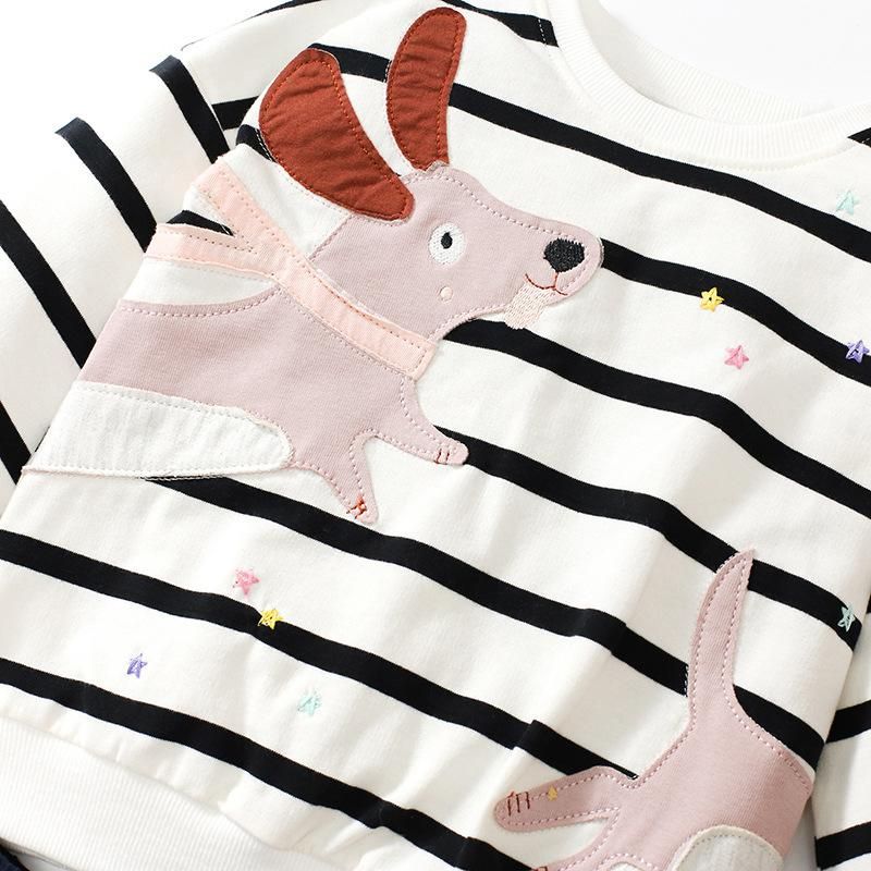 2023 Girls' Sweat Set Autumn Long Sleeve Children's Set European and American Cute