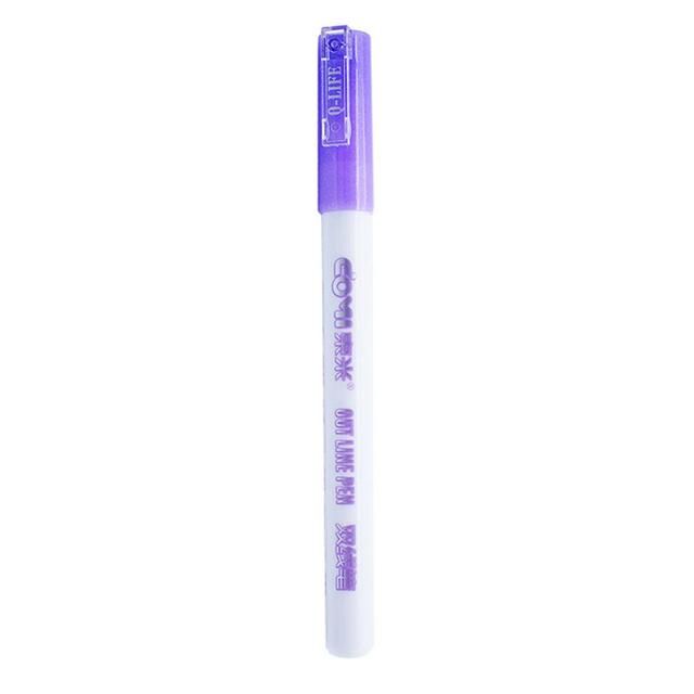 Card Writing Drawing Double Lines Outline Pen Out Line Pen