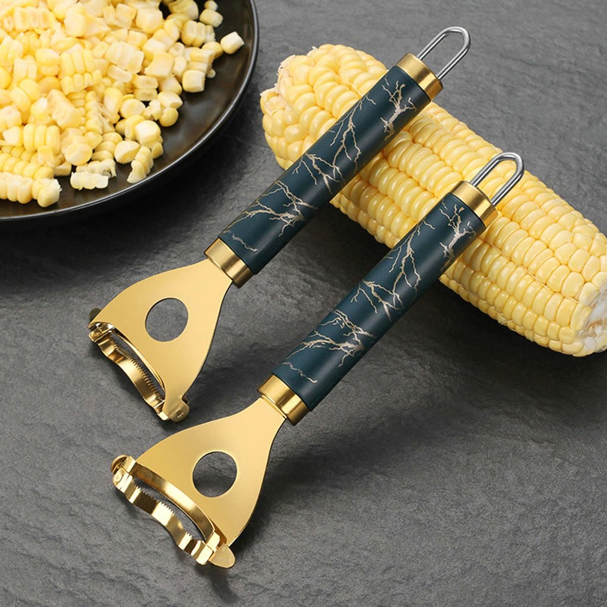 Quick Drying Corn Stripper Easystrip Corn Cob Stripper for Effortless Green
