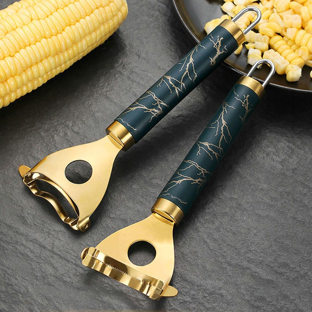 Quick Drying Corn Stripper Easystrip Corn Cob Stripper for Effortless Green