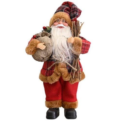 1 Pcs Christmas Doll Plush Santa Gnome Figurine