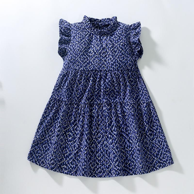 2023 girls skirt summer European and American children princess dress cotton girls