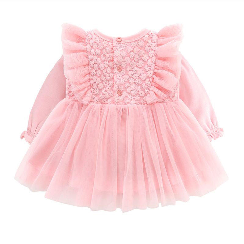 FRANCA BABY GIRL CHRISTENING/NAMING CEREMONY GOWN 10 - PINK