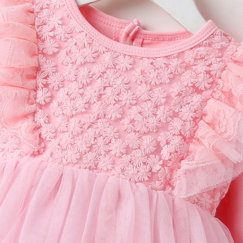 FRANCA BABY GIRL CHRISTENING/NAMING CEREMONY GOWN 10 - PINK
