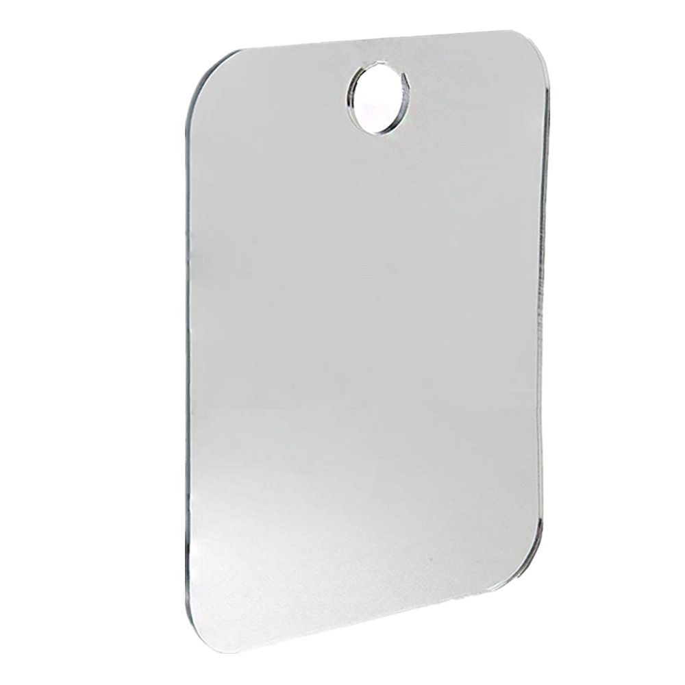 Anti Fog Shower Mirror Bathroom Fogless Fog Free Mirror Washroom Travel