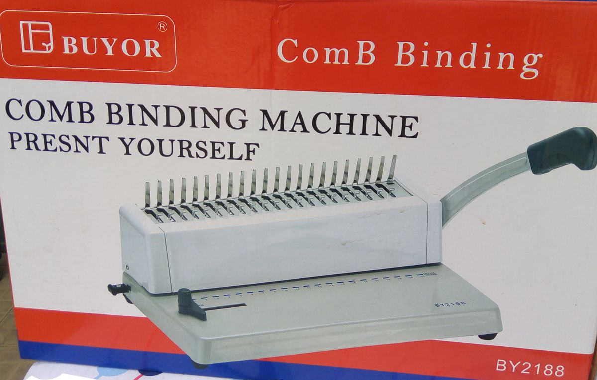 Comb Binding Machine