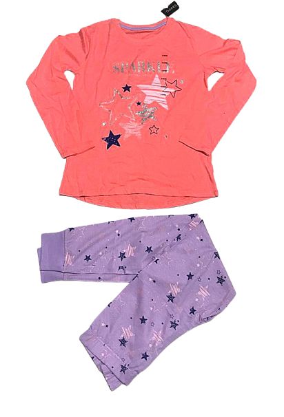 Unisex Children/Teenagers Long Sleeve Pyjamas Night Wear Cotton