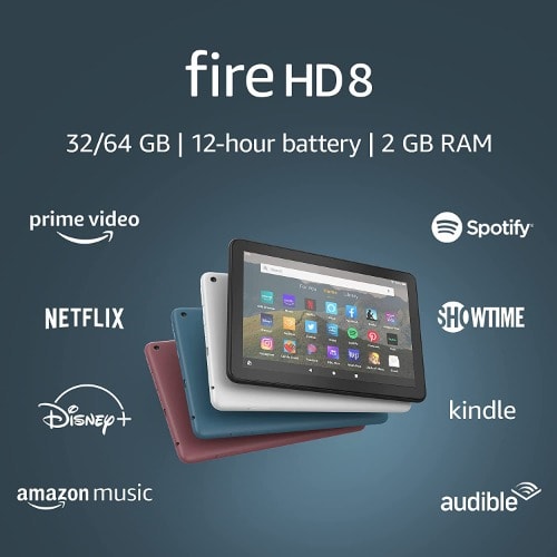 Fire Hd 8 Tablet - 8" Hd Display - 32GB ROM - 2GB RAM - Latest Model