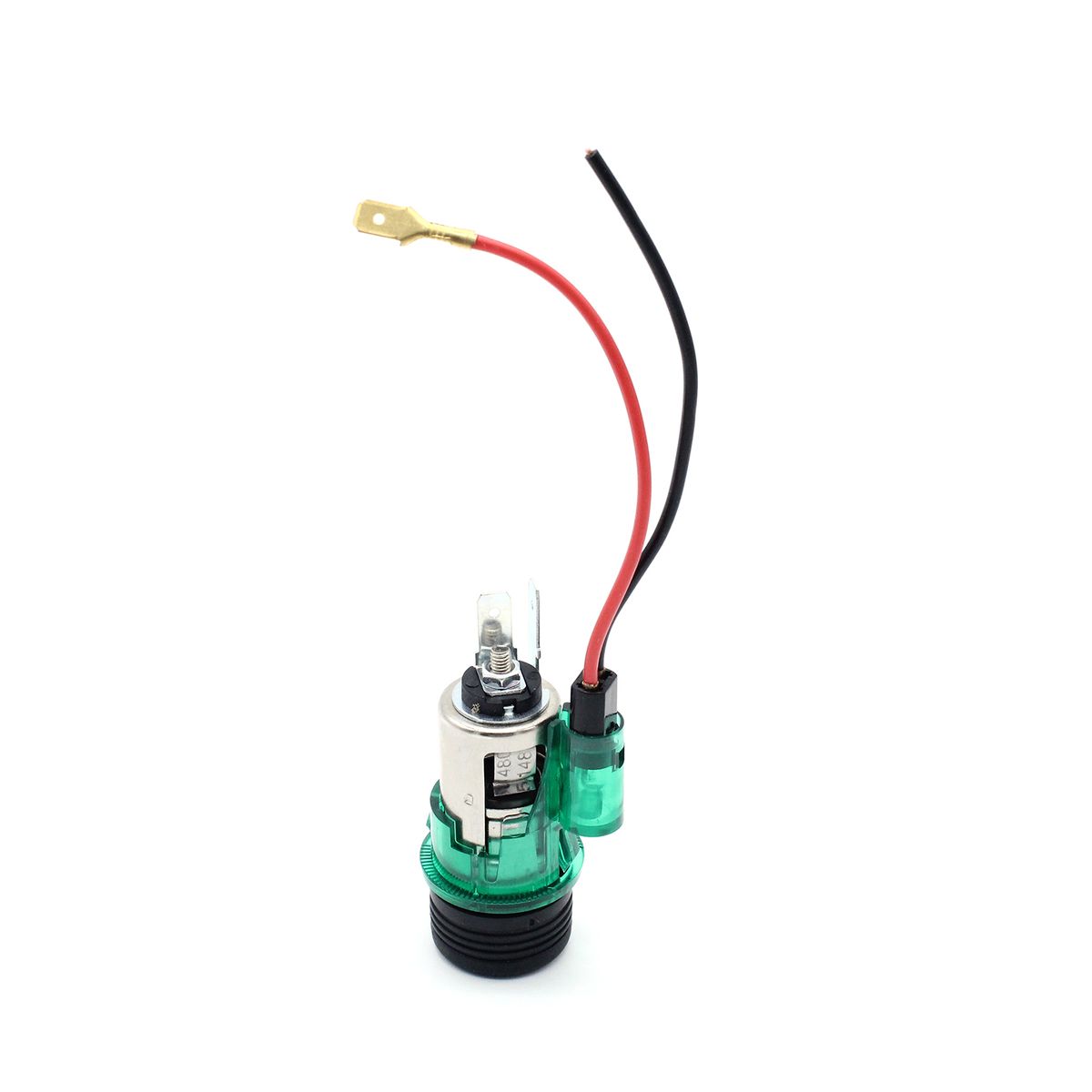 Socket Replacement For 12V/24V Illuminated Car Plug Car