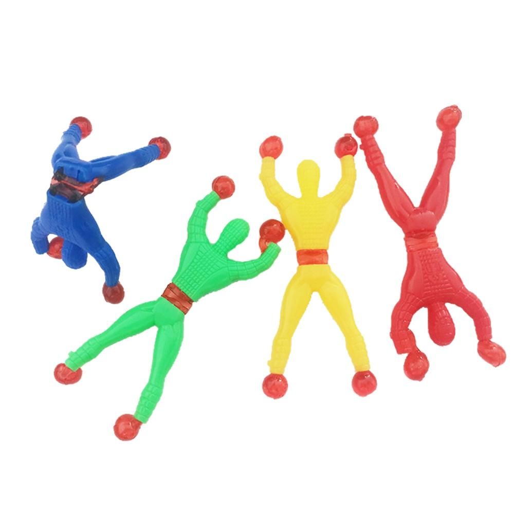 Multi-style Children's Small Toys Funny Wall Climbing Big Stick Man Spider Stick Man Villain Toys