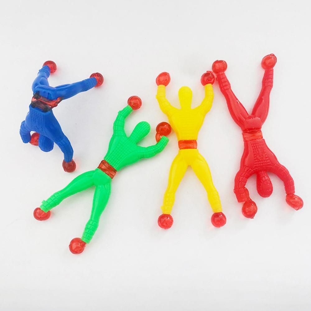 Multi-style Children's Small Toys Funny Wall Climbing Big Stick Man Spider Stick Man Villain Toys