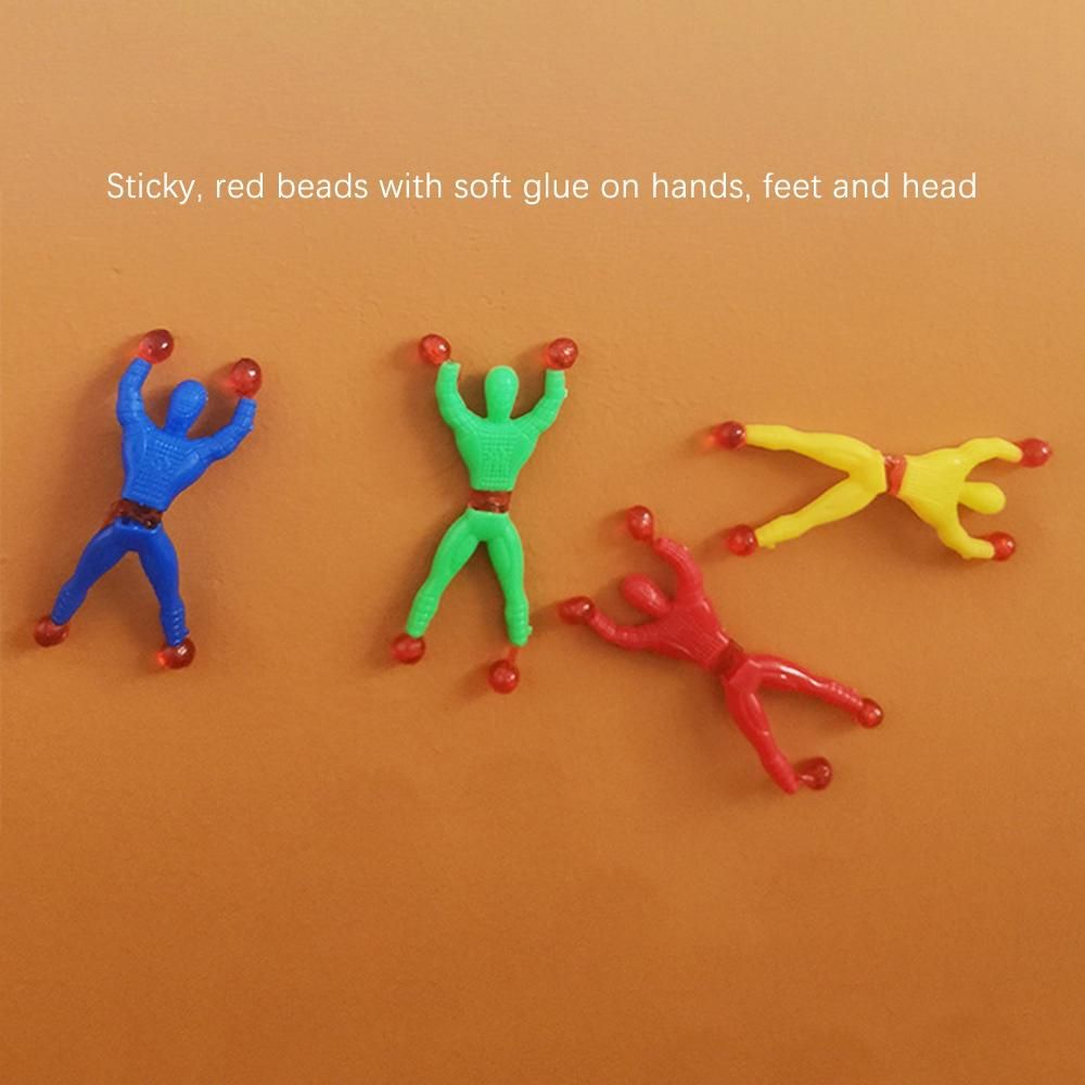 Multi-style Children's Small Toys Funny Wall Climbing Big Stick Man Spider Stick Man Villain Toys