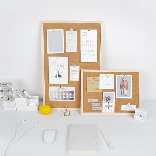 Cork Board Pins Corkboard Pinboard Notice Large Memo 20x30cm