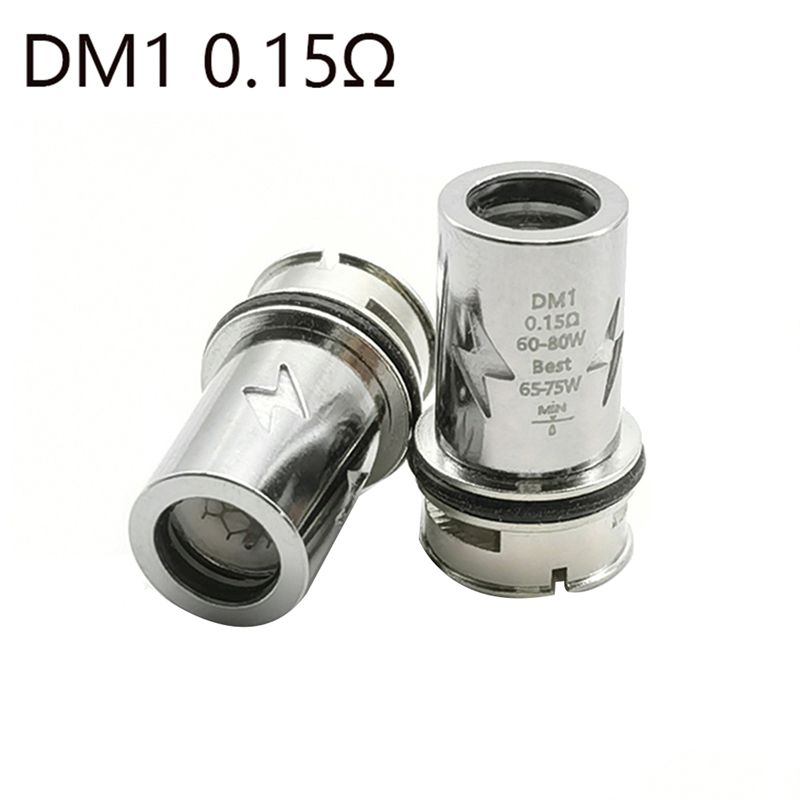 5Pcs Replacement Coil Head TPP Pod Coil DM1 0.15Ohm for VOOPOO Drag 3/Drag X Plus/Drag XS Pro Pod Mod Resistance DL