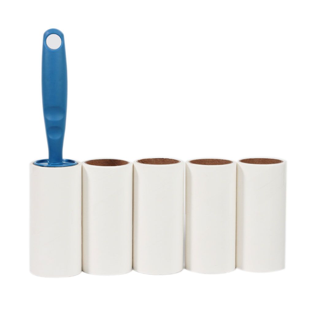 5pcs Sticky Paper Roller Super Sticky Clothes Lint Rolling Remover Sofa Curtain Fabric-A