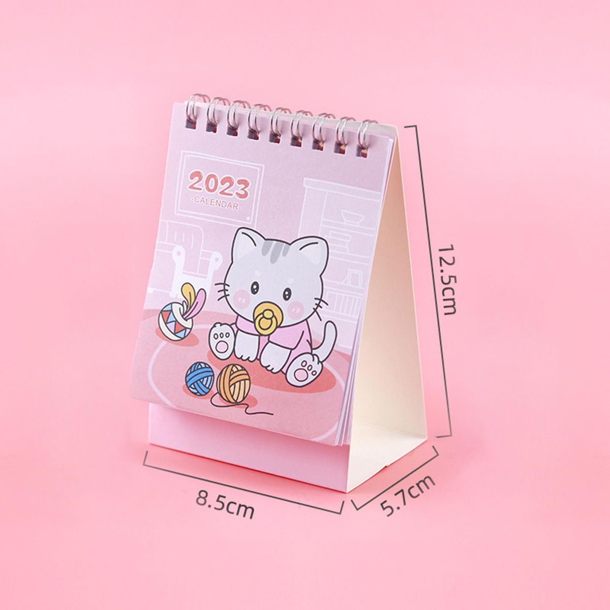 2023 Desk Calendar 2023 Cartoon Calendar Table Decoration B