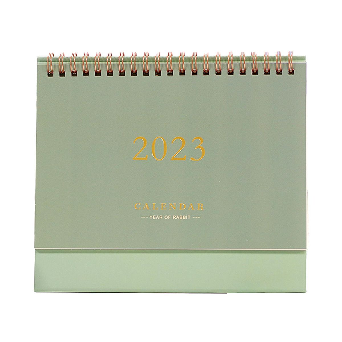 Table Calendar Desktop Monthly Calendar New Year Decoration Accessories Green