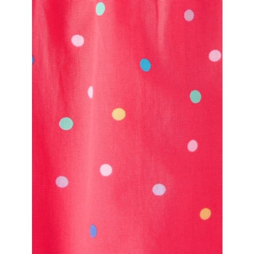 Baby Girl Polka Dot Flutter Top