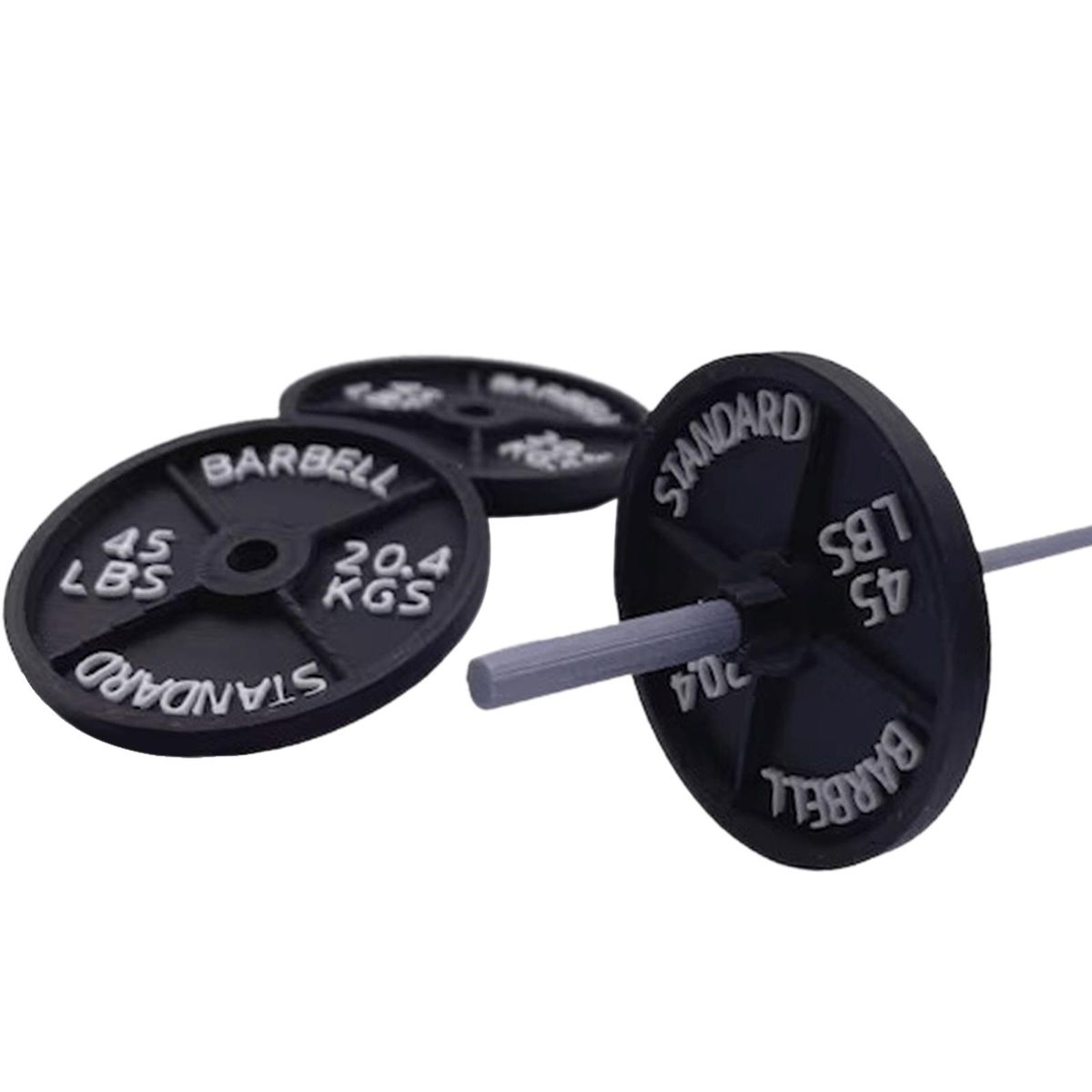 Mini Squat Rack Pen Holder Desk Display Decoration  Only