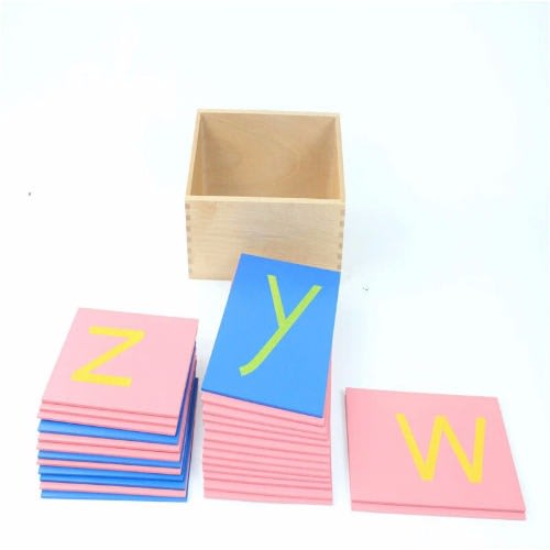 Lower Case Sandpaper Letters--Multicolour--No