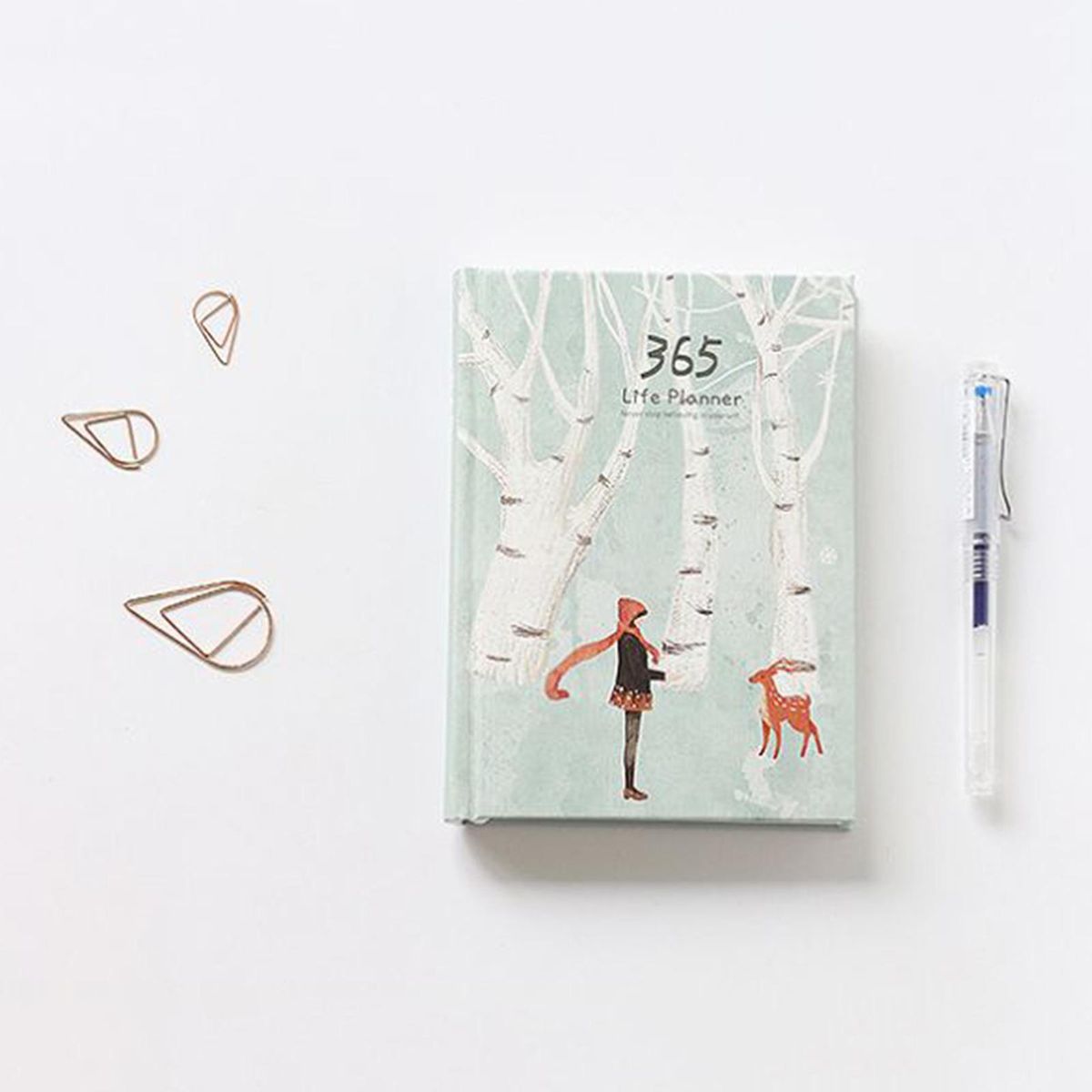 365 Planner Agenda Notebook Professional Daily Hand Ledger Dark Green