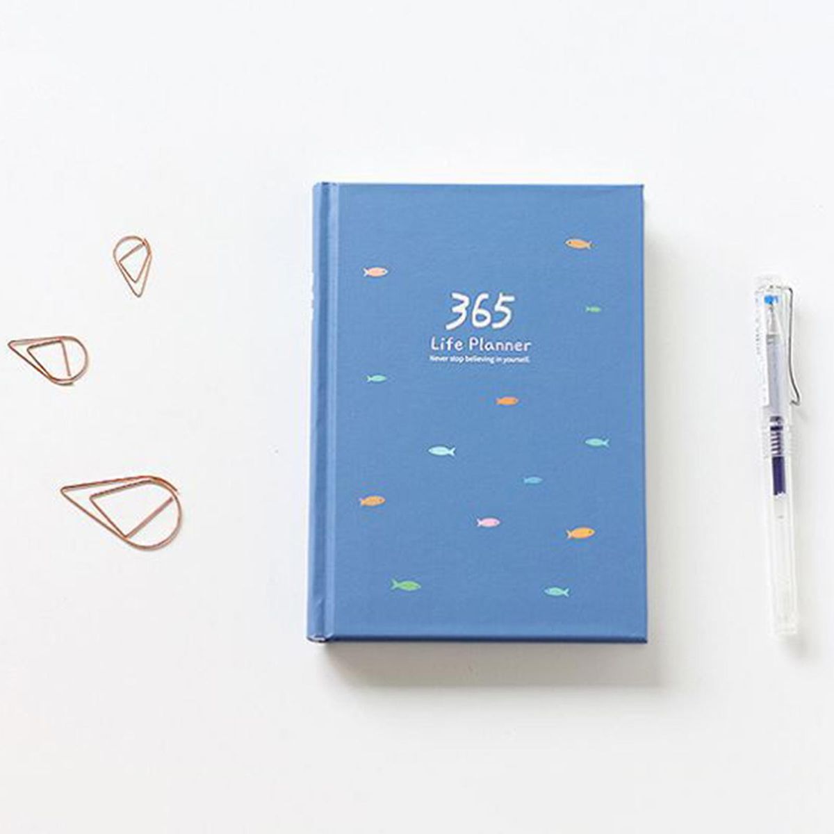 365 Planner Agenda Notebook Professional Daily Hand Ledger Dark Green
