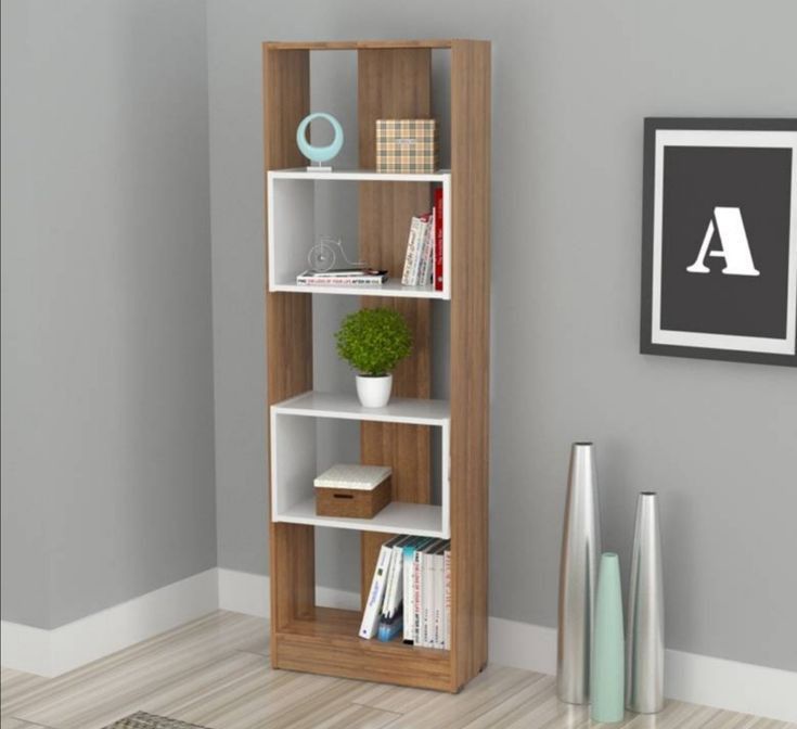 Exquisite  Decorative Corner Book Shelves