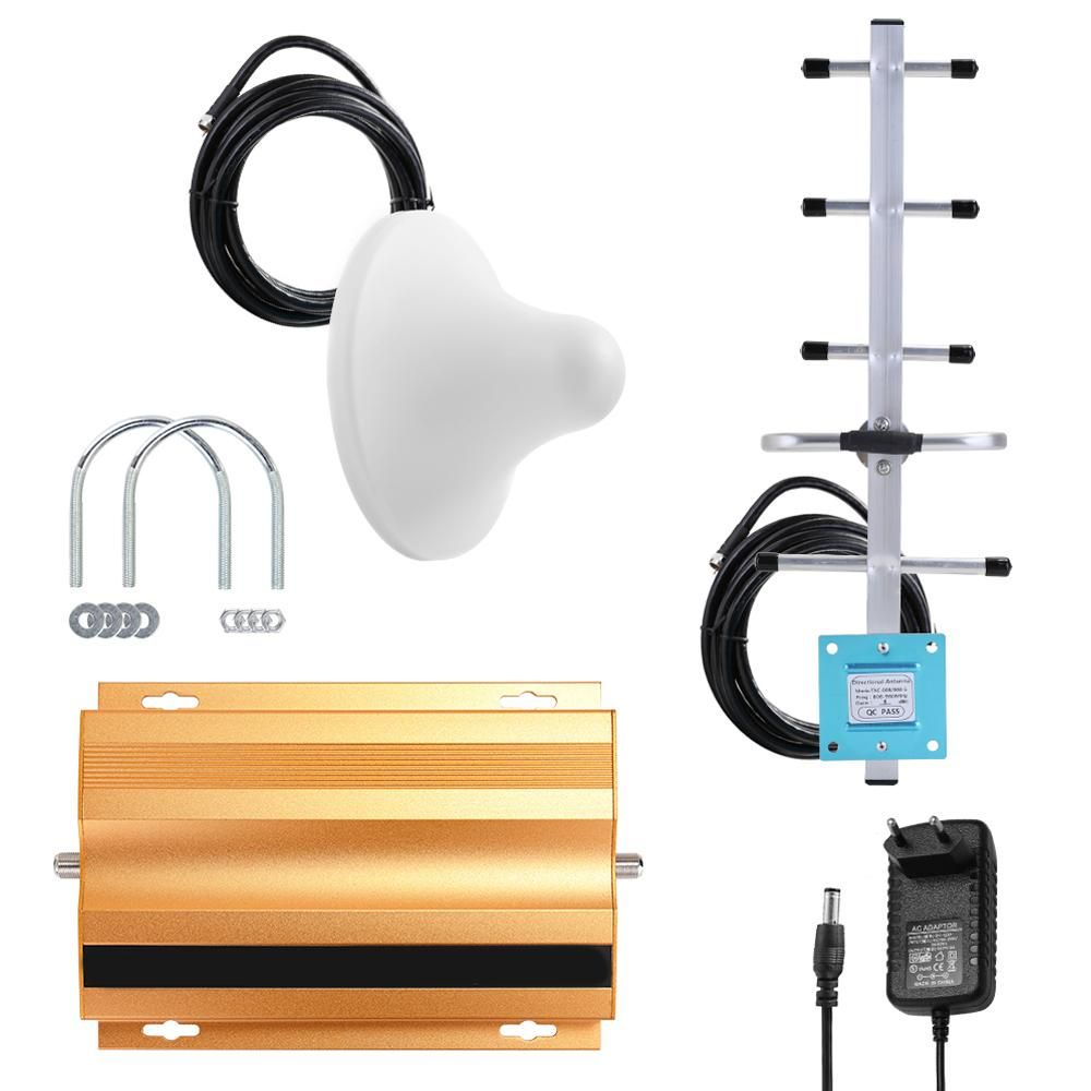 AT980 Mobile Phone Signal Booster Cell Phone 2G GSM900MHz Signal Repeater for Home Amplifier Complete Set