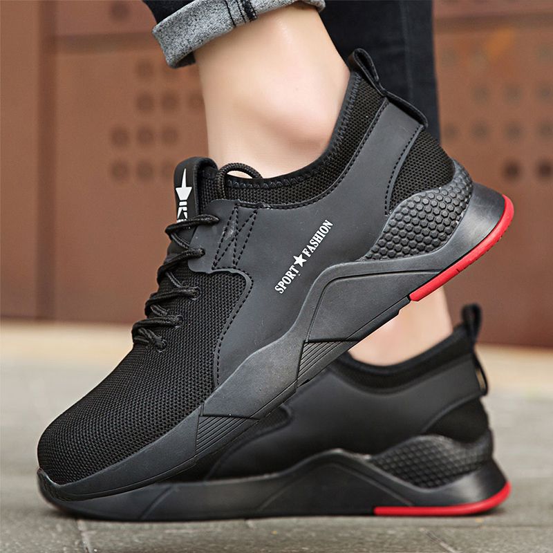 Safety Shoes Boots For Men Steel Toe Cap Work Shoes