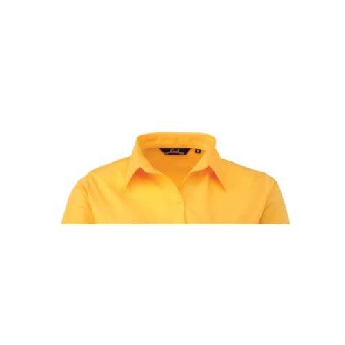 Ladies Formal Dress Shirt - Yellow
