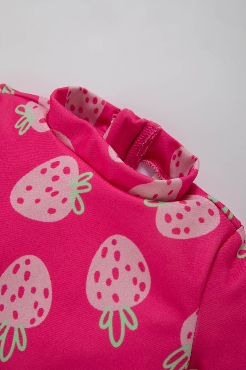 BabyGirl Casual Regular Fit Swimsuit - Pink