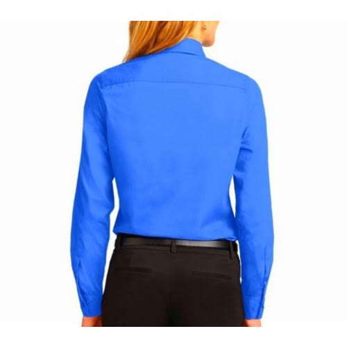 Ladies Formal Dress Shirt - Royal Blue