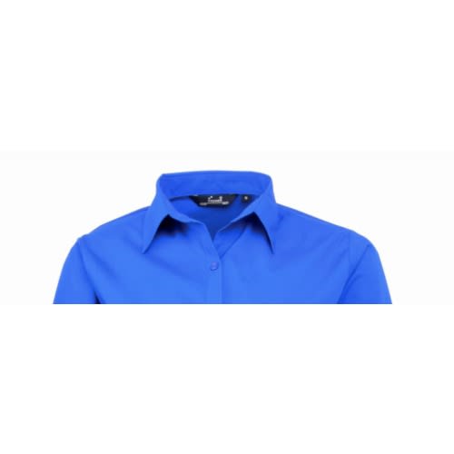 Ladies Formal Dress Shirt - Royal Blue