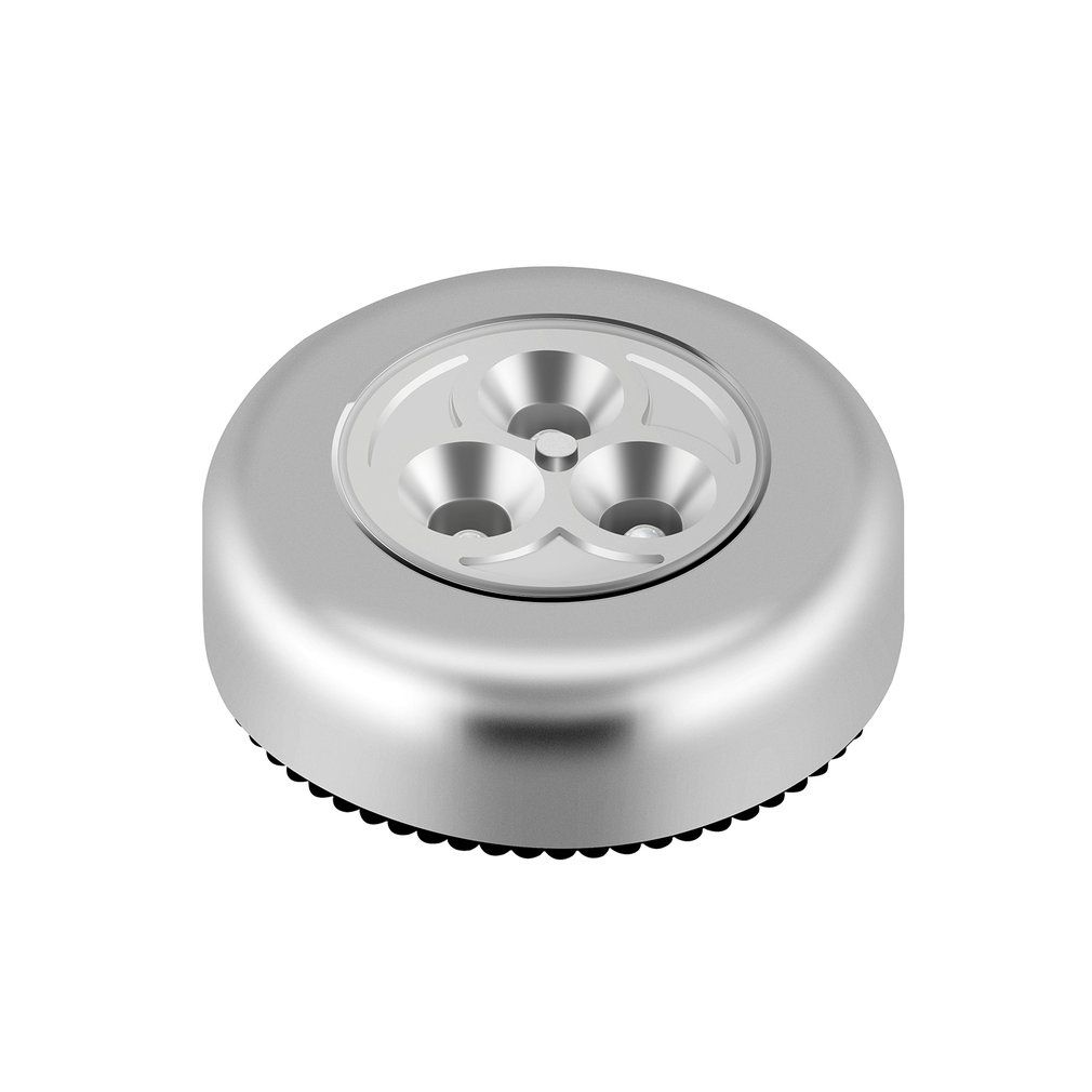 MT  LED Pat Lamp 3 LEDs Touch Lamp Ceiling Wall/Cabinet Light Mini LED Night Light