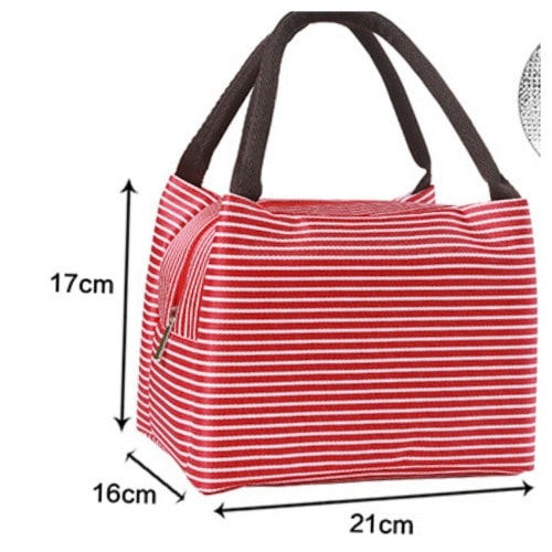 Smart Lunch Bag - Red Line