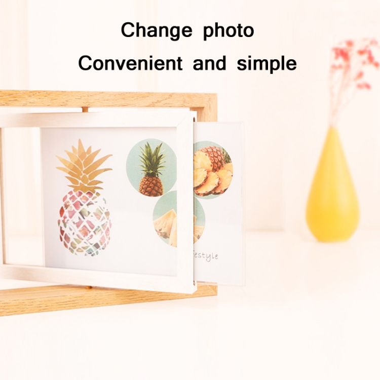 Double-sided Swinging Table Photo Frame 7 Inch