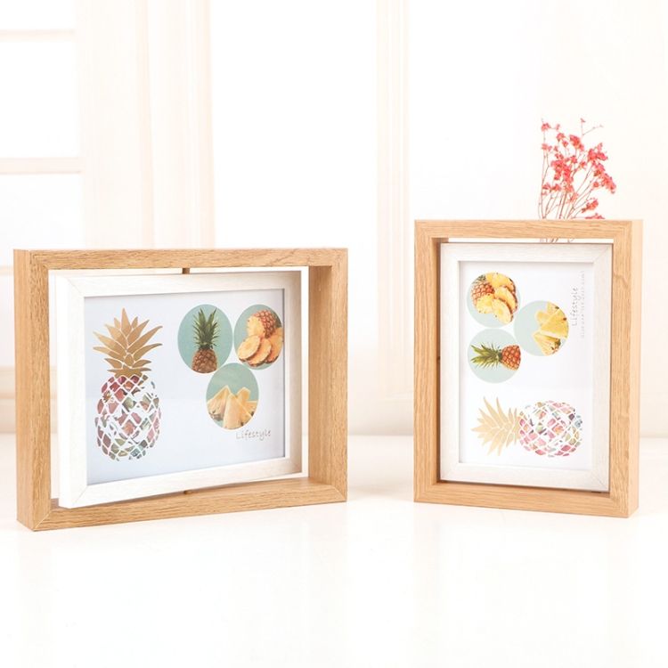Double-sided Swinging Table Photo Frame 7 Inch