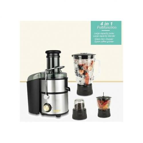 4 In 1 Powerful Juicer, Blender, Chopper And Grinder