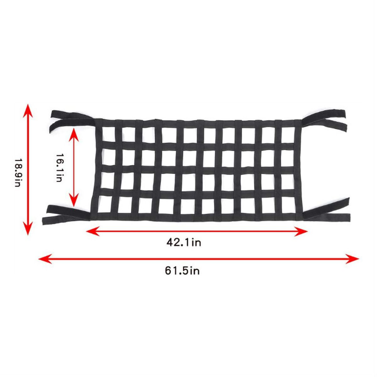 Auto Roof Net Hammock Mesh Cargo Net Cargo Safety Net