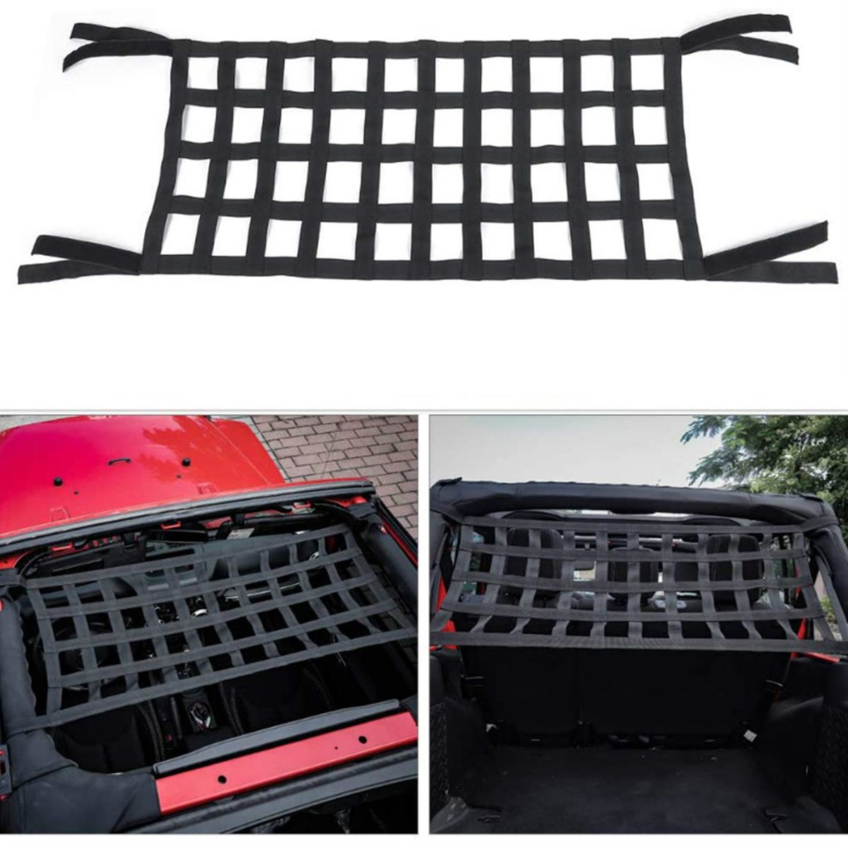 Auto Roof Net Hammock Mesh Cargo Net Cargo Safety Net
