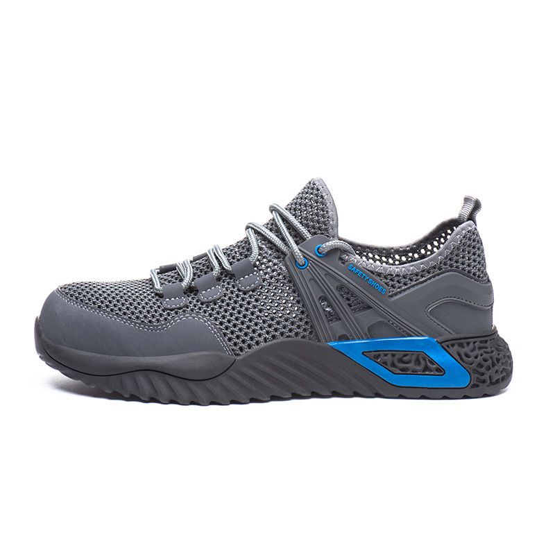 Breathable Safety Shoes For Men Steel Toe Cap Work Shoes