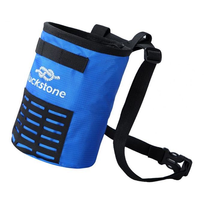 Chalk Bag Pouch For Climbing Bouldering Bouldering Weightlifting Blue