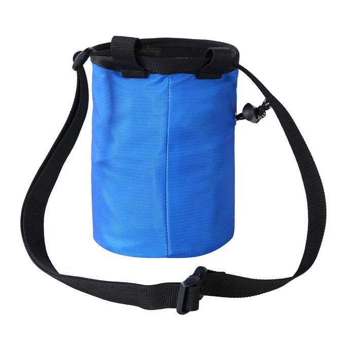 Chalk Bag Pouch For Climbing Bouldering Bouldering Weightlifting Blue
