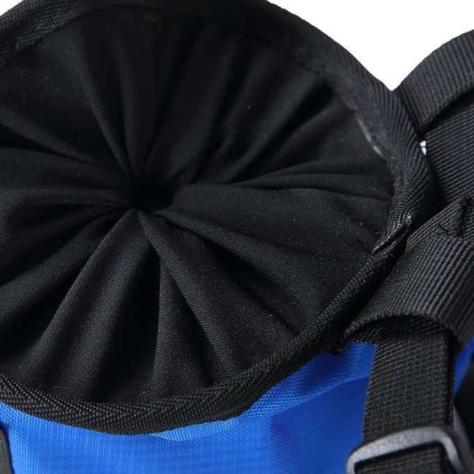 Chalk Bag Pouch For Climbing Bouldering Bouldering Weightlifting Blue